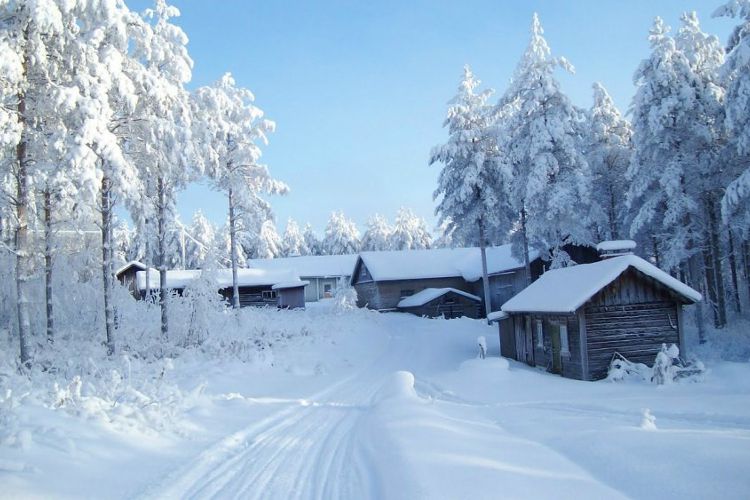 Достопримечательности северного города Миккели в Финляндии