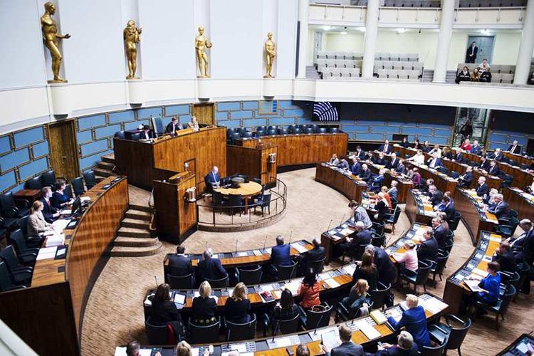 Финский парламент. Фото: aamulehti.fi