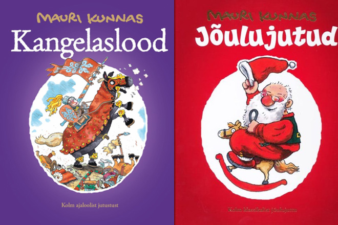 Книги Маури Куннаса «Викинги идут!» и «Рождественские истории». Фото: kirja.fi