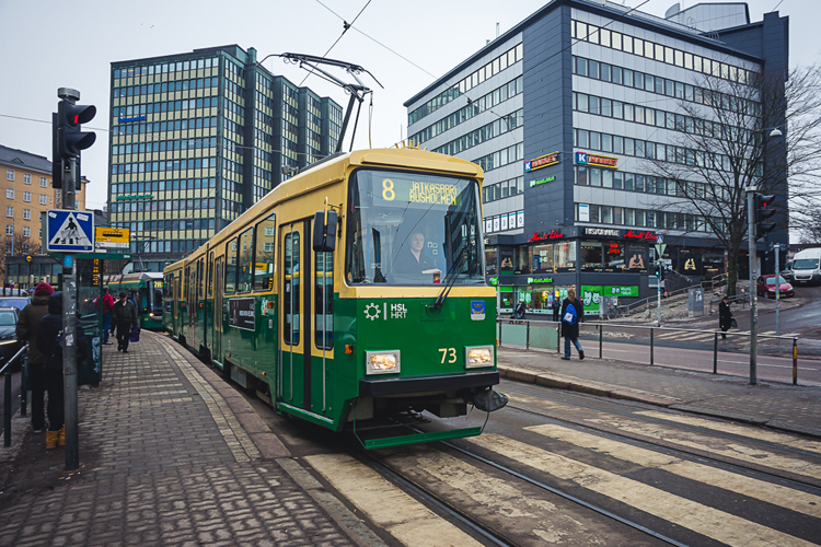Трамвай Хельсинки. Фото: flickr.com