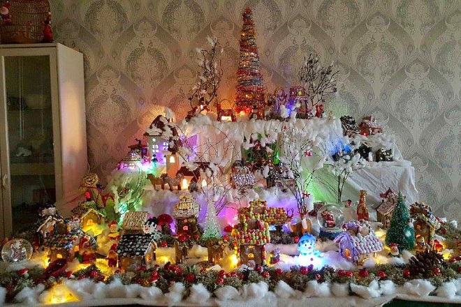 Рождественский мир из коричного печенья Kimmo Lonka