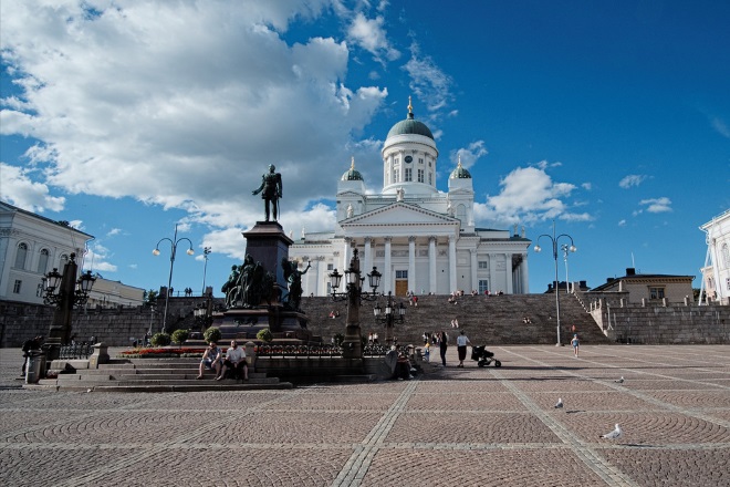 Сенатская площадь Хельсинки. Фото: flickr.com