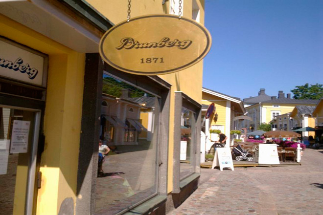 Кондитерский магазин шоколадной фабрики Brunberg