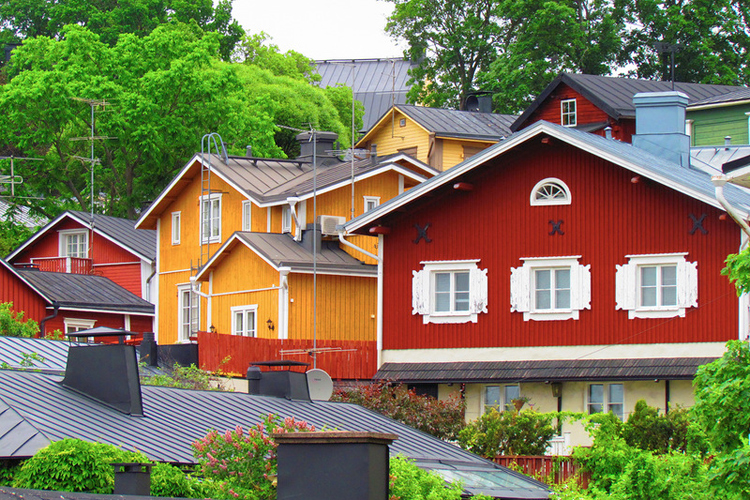 фото домов в финляндии