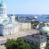 Вид на Кафедральный собор и Сенатскую площадь Хельсинки