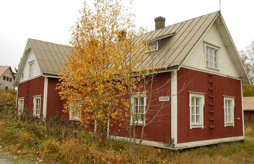 Дома в финской деревне арендовать виллу в греции