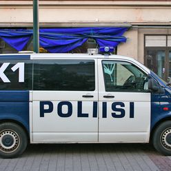 Фургон финской полиции