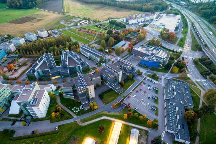 Кампус Хельсинкского Университета в районе Виикки. Фото: helsinki.fi