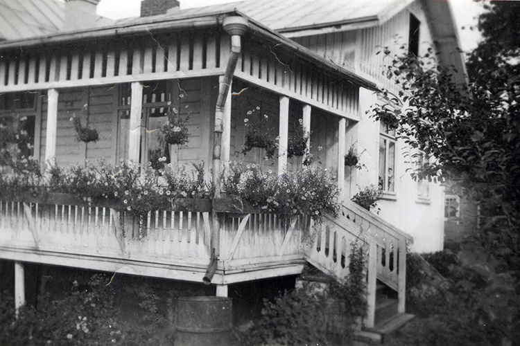 Квартира городского садовника в Рауме в 1930-х годах . Фото: kaupunginpuutarhurienseura.fi