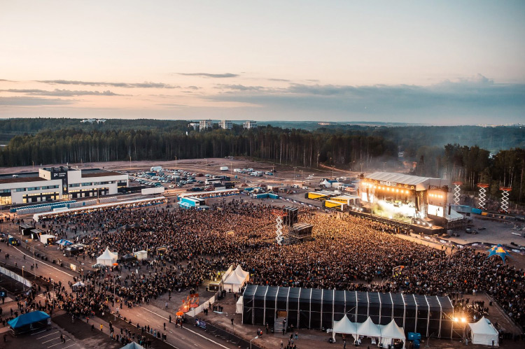 Rockfest в Хювинкяя. Фото: investinhyvinkaariihimaki.fi
