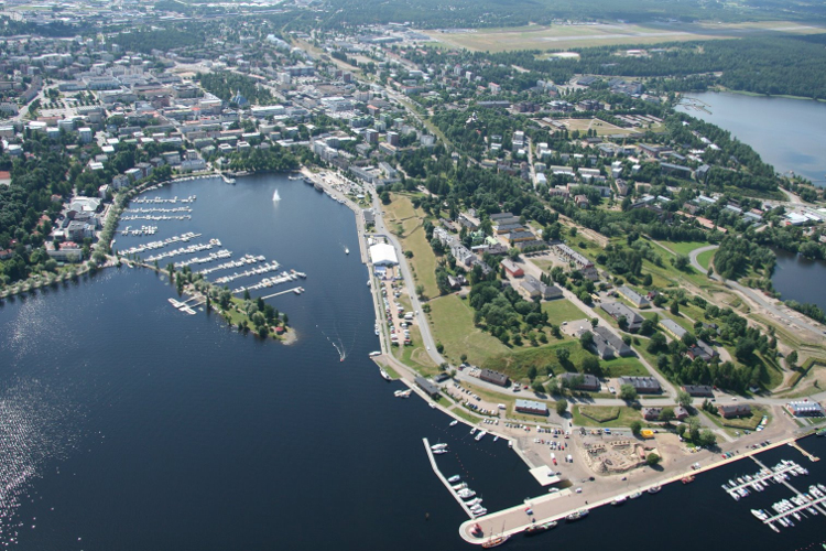 Лаппеенранта – один из крупных городов Финляндии, расположенный на берегу большого озера Сайма. Фото: Suomesta.ru