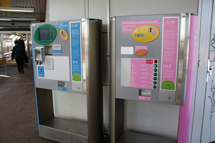 Билетный автомат на станции метро. Фото: flickr.com