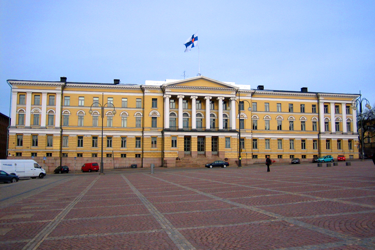 Здание Университета, построенное по проекту Энгеля в 1832 году