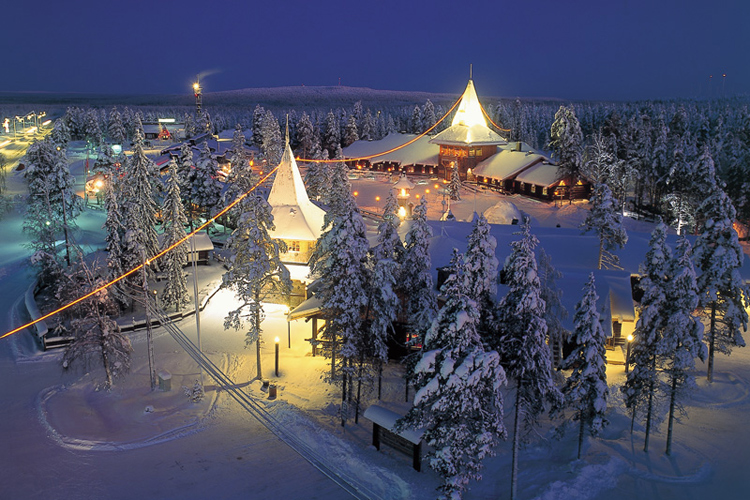 В заснеженной Финляндии основным зимним праздником считается Рождество. Фото с сайта lady.webnice.ru