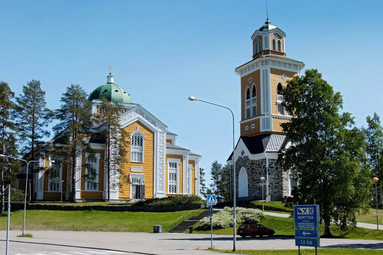 Деревянная церковь в Керимяки