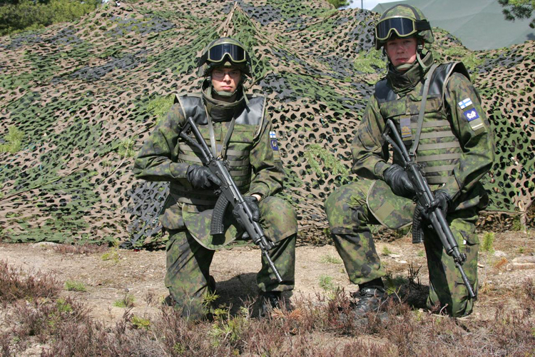 Вооружённые силы Финляндии. Фото с сайта finnish.ru.