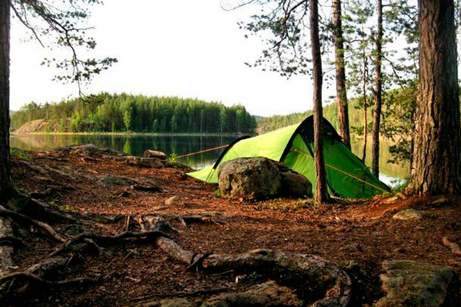 repovesi national park tent big