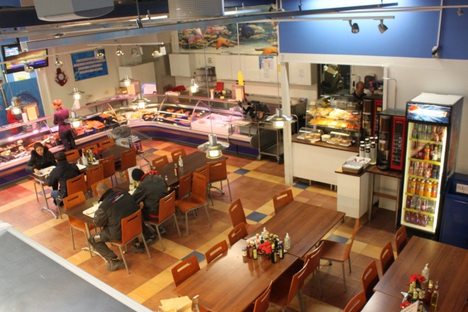 Кафе Fish Restaurant в магазине «Лапландия». Фото: atmatrade.com