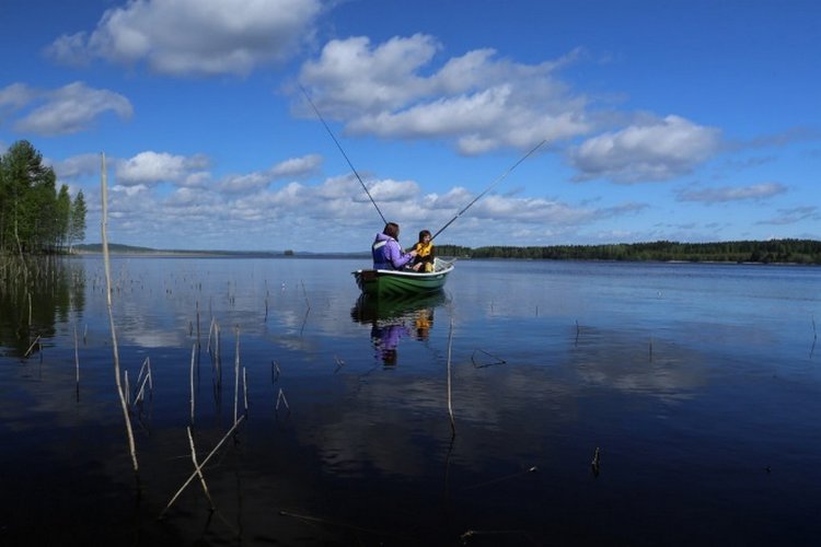 Самый популярный вид отдыха в Финляндии — это рыбалка