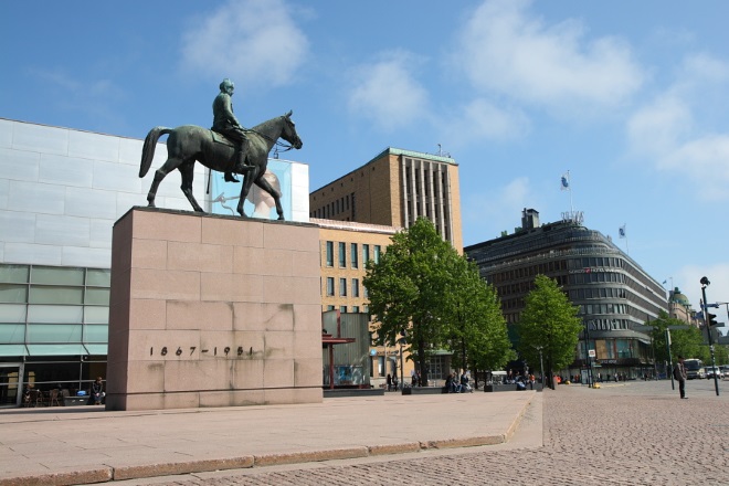 Памятник Маннергейму. Фото: flickr.com