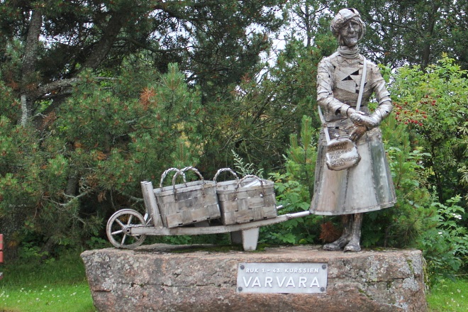 Памятник булочнице Варваре. Фото: lily.fi