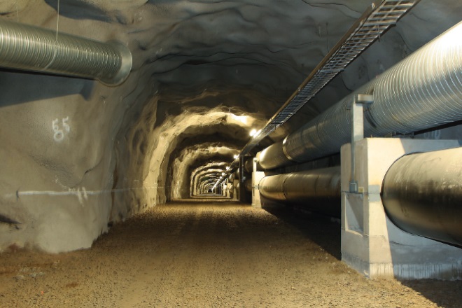 Подземный трубопровод для утилизации мусора. Фото: hel.fi