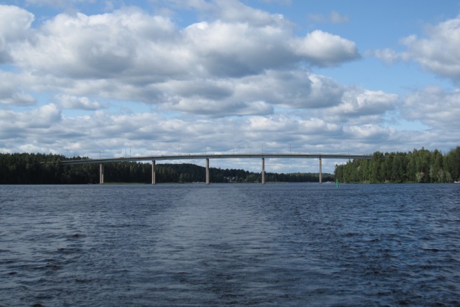 Мост Комминселя. Фото: visitvarkaus.fi