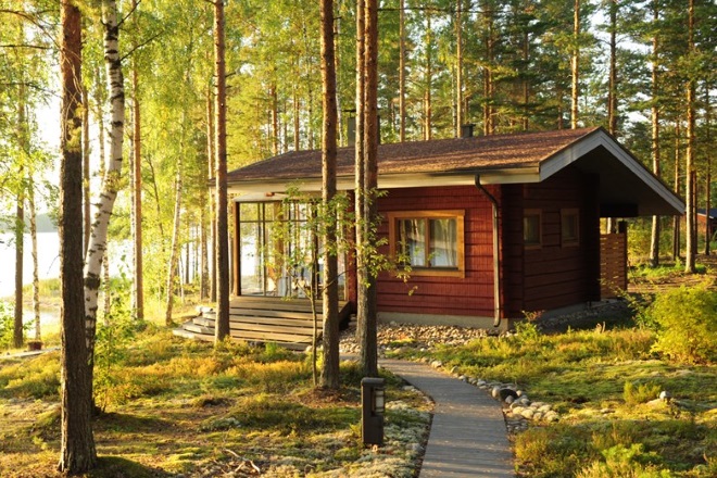 Главная финская мечта − бревенчатый домик