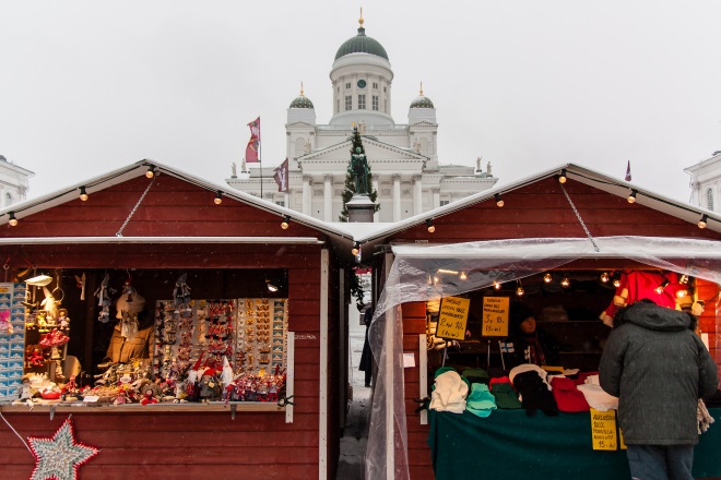 Рождественская ярмарка Хельсинки