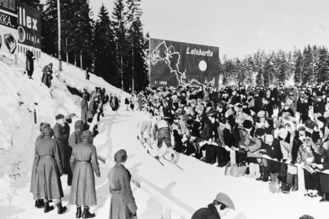 Лыжные соревнования 1920-30-х годов