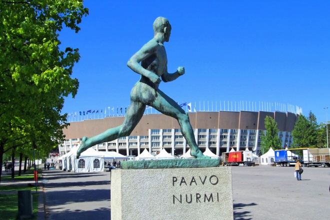 Памятник Пааво Нурми. Фото: flickr.com