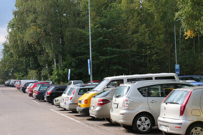 Парковка в Хельсинки