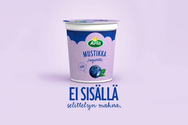 Йогурт Arla. Фото: arla.fi