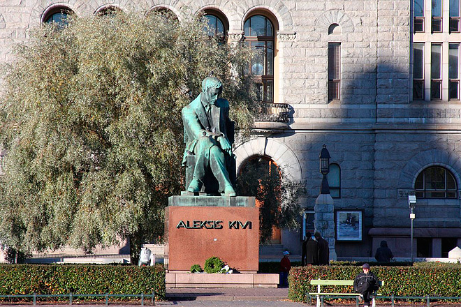 Памятник Алексису Киви