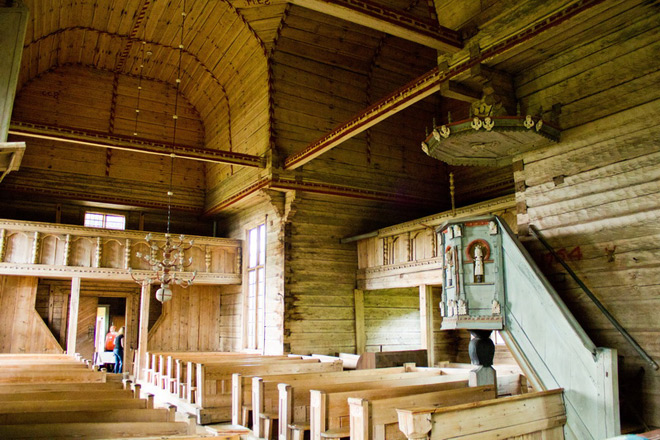 Церковь под охраной ЮНЕСКО в Петяявеси