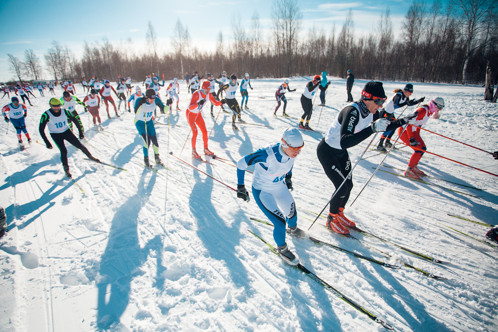 Лыжный марафон в Финляндии