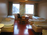 Недорогая комната в хостеле Tampere Hostel Uimahallin Maja.